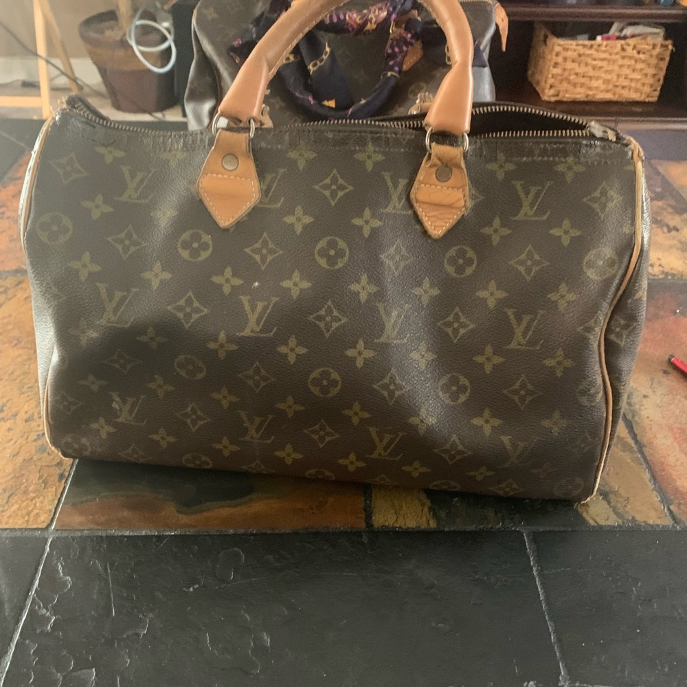 Louis Vuitton speedy, read label for Authenticity
